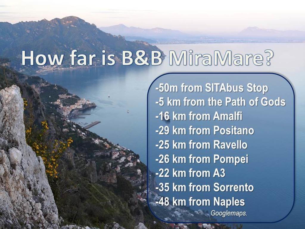 B&B Miramare Agerola Luaran gambar